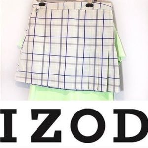 Izod golf skort set